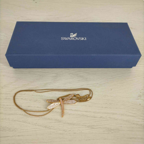 ダニエルスワロフスキー DANIEL SWAROVSKI エターナルフラワー・トンボ・ドラゴンフライ・ペンダント レディース