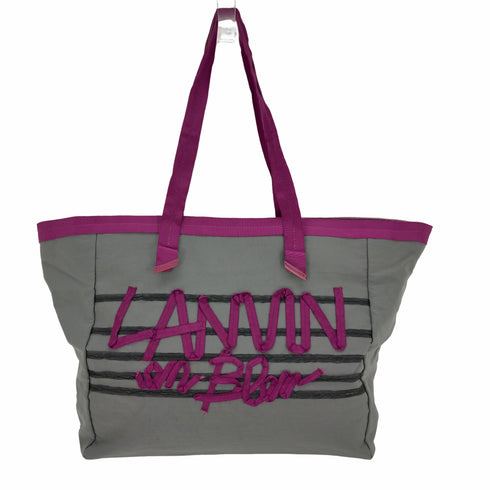 ランバンオンブルー LANVIN en Bleu テープデザイントートバッグ レディース