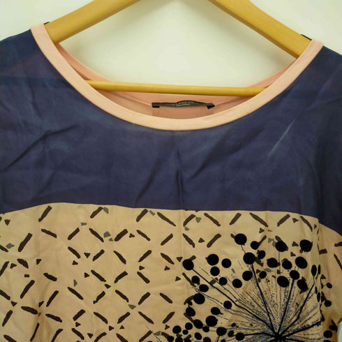 マックスマーラ MAX MARA 総柄 ショートスリーブ Tシャツ レディース import:S