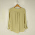 ユナイテッドアローズグリーンレーベルリラクシング UNITED ARROWS green label relaxing D PE ノーカラー シャツ レディース