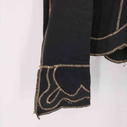 アナスイ ANNASUI スナップボタン デザイン刺繍 ジャケット レディース JPN:2