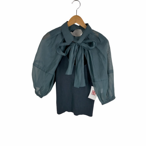 ジルスチュアート JILLSTUART 23SS シアースリーブニットトップ レディース FREE
