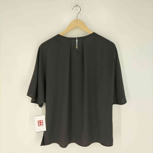 ユナイテッドアローズグリーンレーベルリラクシング UNITED ARROWS green label relaxing パーツ付き スキッパー ブラウス レディース