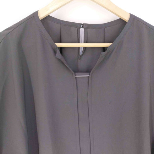 ユナイテッドアローズグリーンレーベルリラクシング UNITED ARROWS green label relaxing パーツ付き スキッパー ブラウス レディース