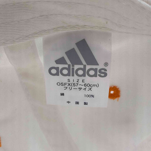 アディダス adidas チーム ロゴ 刺繍 6パネル キャップ メンズ FREE