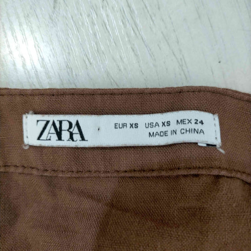 ザラ ZARA リネンジャンプスーツ レディース XS