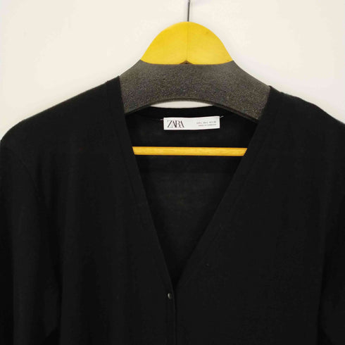 ザラ ZARA Long knit cardigan レディース import:L