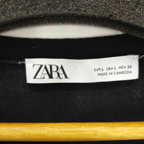 ザラ ZARA Long knit cardigan レディース import:L