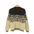 ジェイクルー J.CREW HAND KNIT ノルディック柄 ハーフジップ ウールニット メンズ import:M