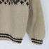 ジェイクルー J.CREW HAND KNIT ノルディック柄 ハーフジップ ウールニット メンズ import:M