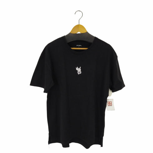 グラニフ graniph キャラクター刺繍クルーネックS/S TEE バックプリント メンズ import:XL