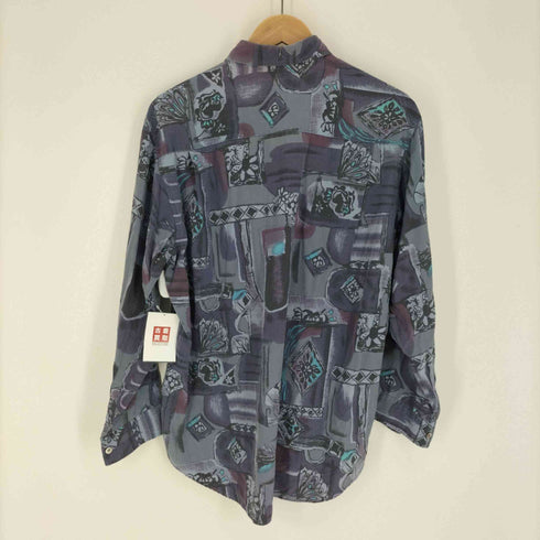 フメイ DEMAIN CLAIR 総柄 L/S レギュラーカラーシャツ メンズ import:M