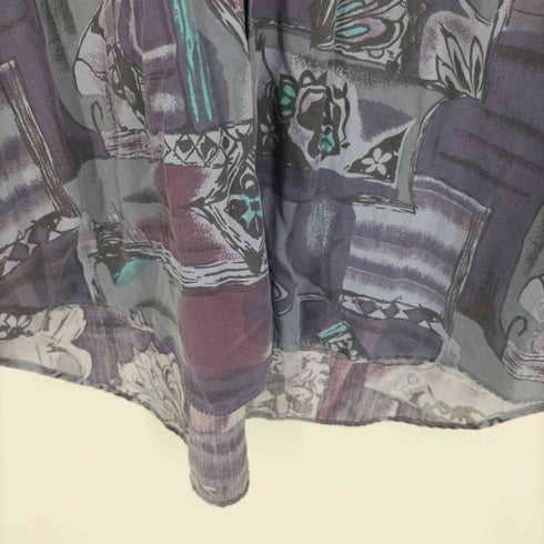 フメイ DEMAIN CLAIR 総柄 L/S レギュラーカラーシャツ メンズ import:M