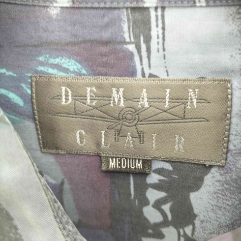 フメイ DEMAIN CLAIR 総柄 L/S レギュラーカラーシャツ メンズ import:M