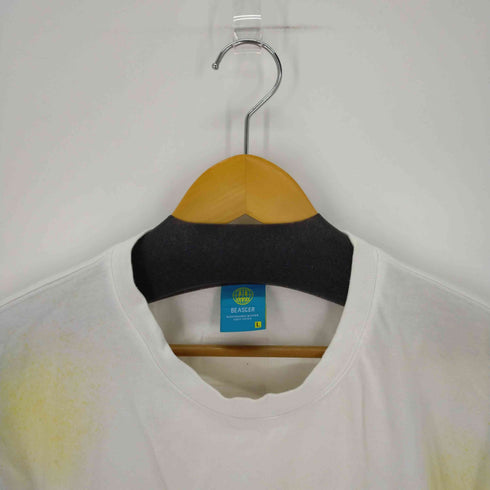 BEASCER 4段プリント フラワーS/S TEE メンズ import:L