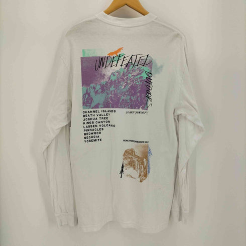 アンディフィーテッド UNDEFEATED 両面プリント L/S Tシャツ メンズ JPN:M