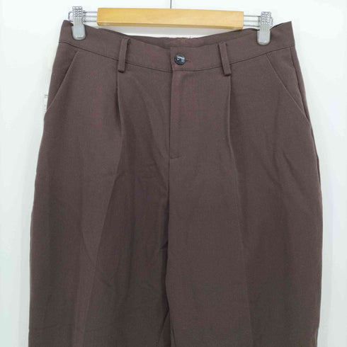 エマクローズ EMMA CLOTHES タック ストレッチ スラックス パンツ メンズ JPN:XL
