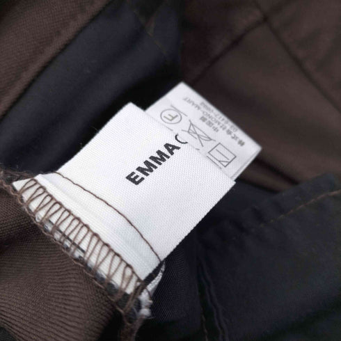 エマクローズ EMMA CLOTHES タック ストレッチ スラックス パンツ メンズ JPN:XL