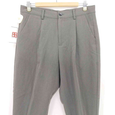 エマクローズ EMMA CLOTHES タック ストレッチ スラックス パンツ メンズ JPN:L