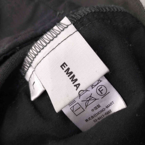 エマクローズ EMMA CLOTHES タック ストレッチ スラックス パンツ メンズ JPN:L