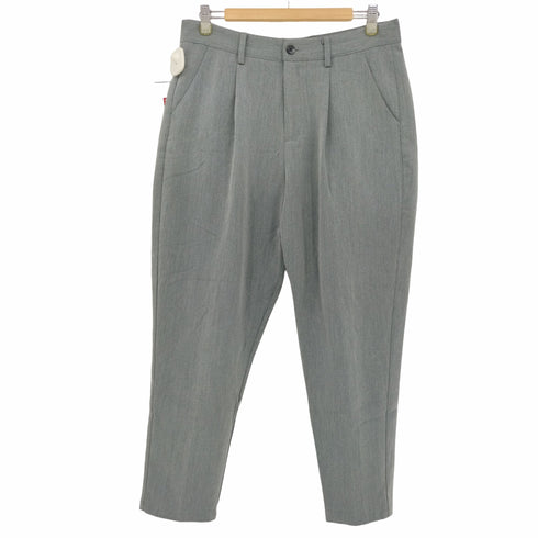 エマクローズ EMMA CLOTHES タック ストレッチ スラックス パンツ メンズ JPN:L