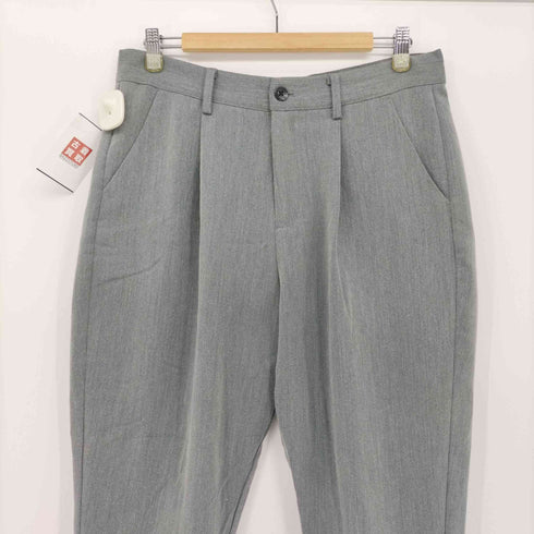 エマクローズ EMMA CLOTHES タック ストレッチ スラックス パンツ メンズ JPN:L