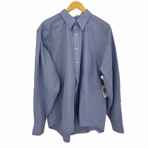チャップス CHAPS コットン ストライプレギュラーカラーシャツ メンズ JPN:XL