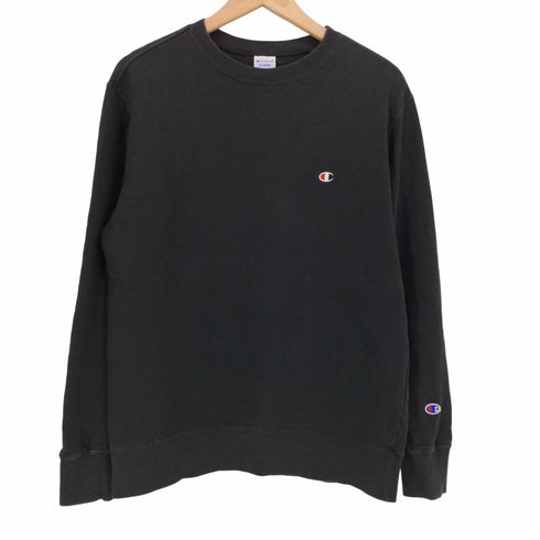 チャンピオン Champion Cロゴ ワンポイント クルーネック スウェットシャツ メンズ JPN:XL