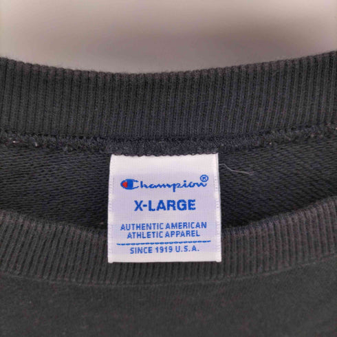 チャンピオン Champion Cロゴ ワンポイント クルーネック スウェットシャツ メンズ JPN:XL
