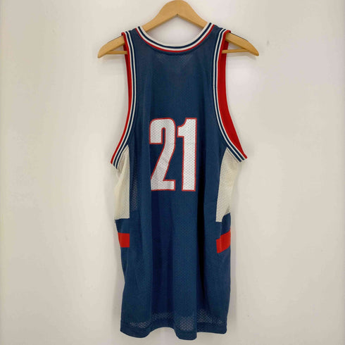 スターター STARTER 90-2000s CONNECTICUT コネチカット大学 #21 バスケットボールユニフォーム ゲームシャツ メンズ import:L