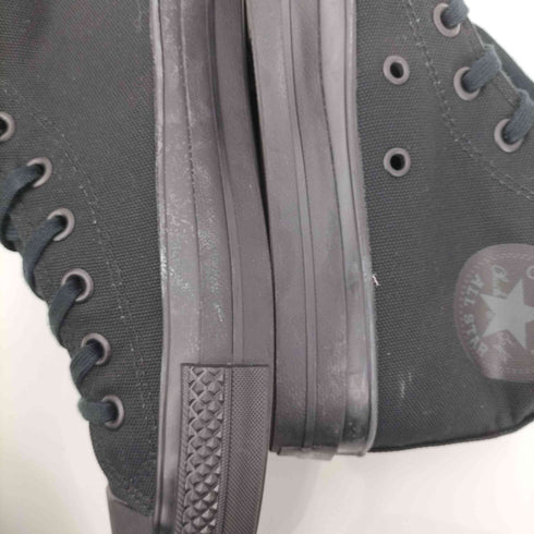 コンバースオールスター CONVERSE ALLSTAR MADE IN JAPAN CANVAS ALL STAR J HI ALL BLACK メンズ JPN:26