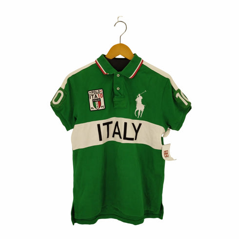 ポロバイラルフローレン Polo by RALPH LAUREN CUSTOM FIT ビッグポニー刺繍 ナンバリングポロシャツ メンズ JPN:M