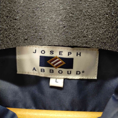 ジョセフアボード JOSEPH ABBOUD 千鳥格子 切替ダウンベスト メンズ JPN:L