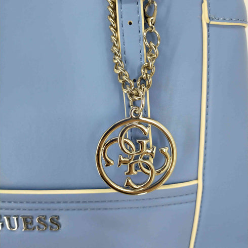 ゲス GUESS スクエアハンドバッグ ロゴチャーム レディース ONE SIZE