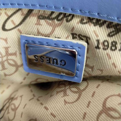 ゲス GUESS スクエアハンドバッグ ロゴチャーム レディース ONE SIZE