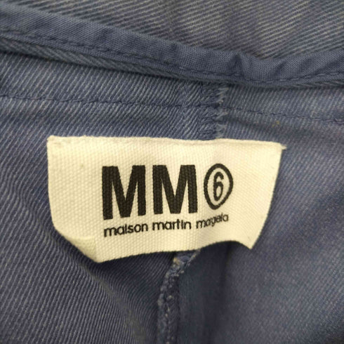 エムエムシックス メゾンマルタンマルジェラ MM6 Maison Martin Margiela 10SS ここのえ期 モールスキン テーパード パンツ レディース EUR:40-42