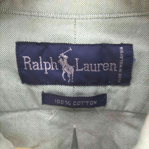 ラルフローレン RALPH LAUREN ポニー 刺繍 ボタンダウン L/S シャツ メンズ