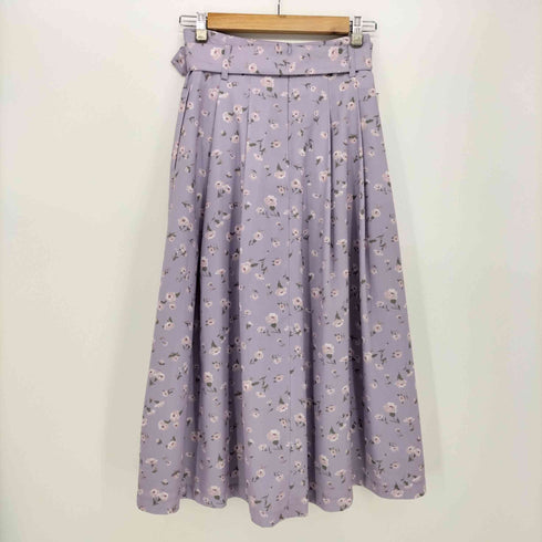 ダズリン dazzlin 19SS 花柄 バックル マキシ スカート レディース JPN:M
