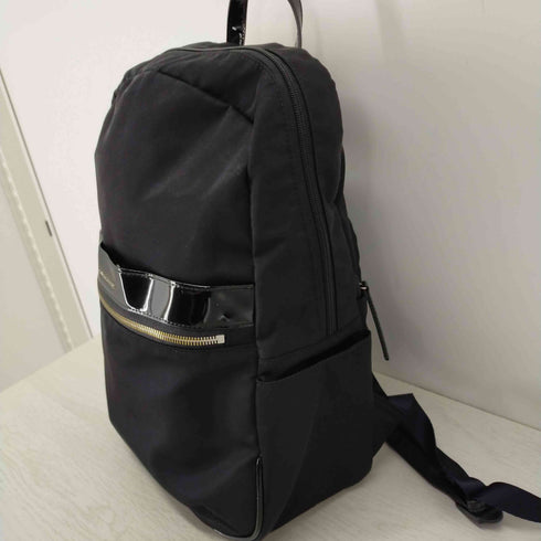 ラバガジェリー LA BAGAGEROE エナメル ナイロン スモールバックパック レディース ONE SIZE