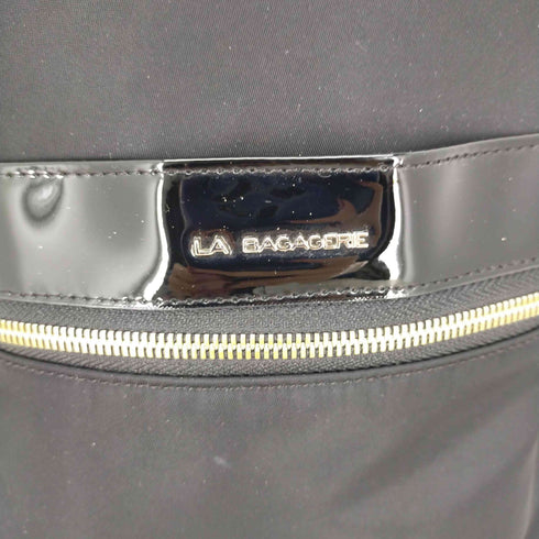 ラバガジェリー LA BAGAGEROE エナメル ナイロン スモールバックパック レディース ONE SIZE