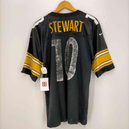 ナイキ NIKE 90s USA製 STEWART #10 アメリカンフットボールユニフォーム ゲームシャツ メンズ import:M