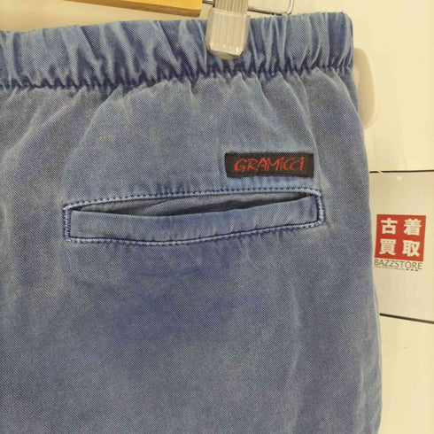 グラミチ GRAMICCI 90S USA製 ロゴ刺繍 製品染 クライミング ショーツ メンズ XS