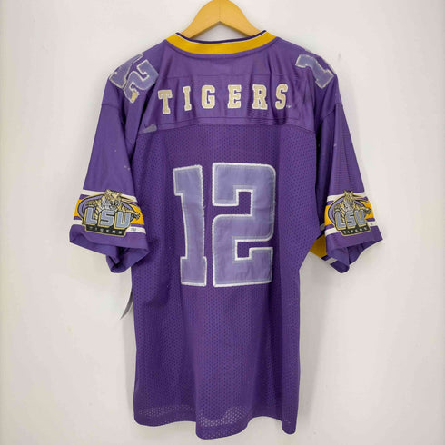 COLOSSEUM ATHLETICS 90s LSU TIGERS #12 袖ワッペン バスケットボールユニフォーム ゲームシャツ メンズ import:M