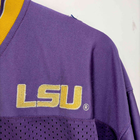 COLOSSEUM ATHLETICS 90s LSU TIGERS #12 袖ワッペン バスケットボールユニフォーム ゲームシャツ メンズ import:M