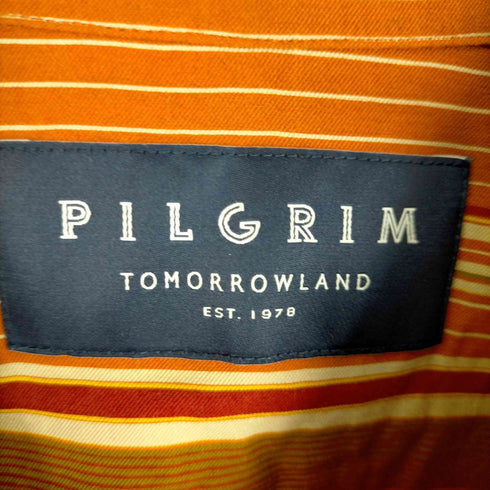 ピルグリム PILGRIM レーヨンナイロン レギュラーカラーシャツ メンズ JPN:M