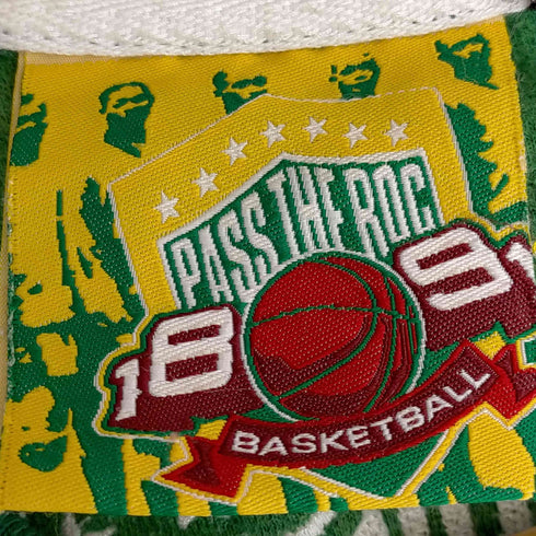 90s PASS THE ROCK BASKETBALL 1891 バスケットボールユニフォーム ゲームシャツ メンズ XXL