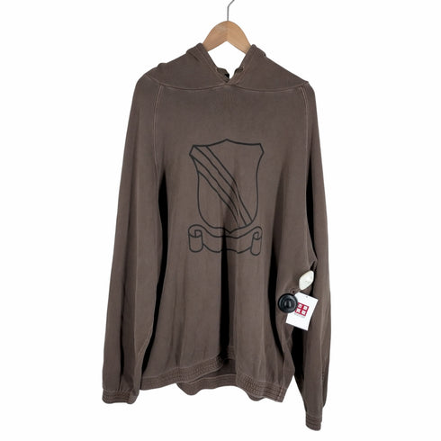 N NUMBER EMBLEM PIGMENT BIO PULLOVER HOODIE STANDARDS期復刻 エンブレムフーディ― メンズ JPN:4