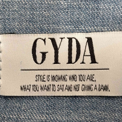 ジェイダ GYDA デニムヒヨクBIGシャツ レディース FREE