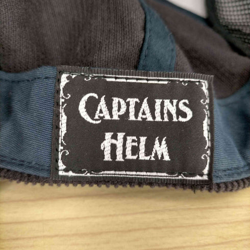 キャプテンズヘルム Captains Helm フロント刺繍 コーデュロイ6パネルキャップ メンズ