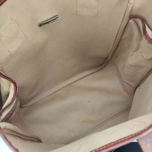 ポロラルフローレン POLO RALPH LAUREN チェック柄 レザー切替 トートバッグ メンズ